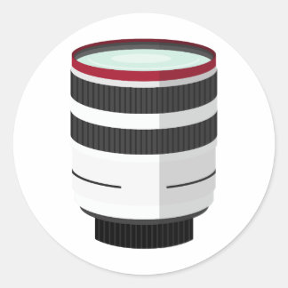 Sticker Rond T-shirt Collector Lens