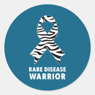 Sticker Rond T-shirt de sensibilisation aux maladies rares - Jo