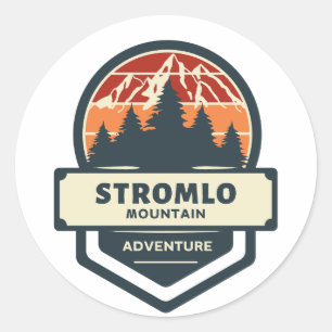 Sticker Rond T-shirt du parc de VTT Stromlo