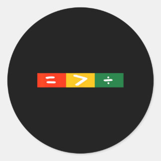Sticker Rond T-shirt Juneteenth 2025 Égalité Plus Grande que la
