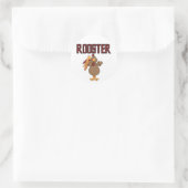 Sticker Rond T-shirts et cadeaux de coq (Sac)