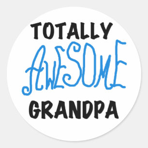 Sticker Rond T-shirts et cadeaux de grand-père absolument génia