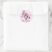 Sticker Rond T-shirts et cadeaux de Holy Heifer (Sac)