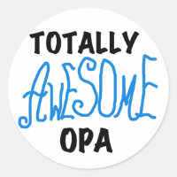T-shirts et cadeaux Opa bleu absolument géniaux