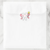 Sticker Rond T-shirts et cadeaux pour dents (Sac)