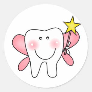 Sticker Rond T-shirts et cadeaux pour dents
