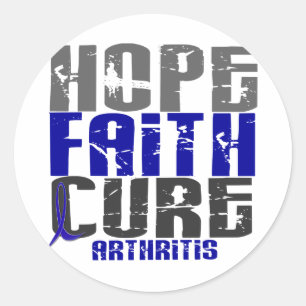 Sticker Rond T-shirts et habillement d'ARTHRITE de TRAITEMENT