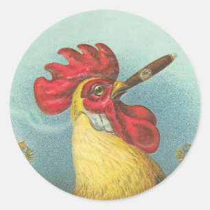 Sticker Rond Tabagisme