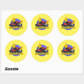 Sticker Rond Tabagisme (Feuille)