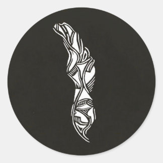 Sticker Rond Tableau de bord