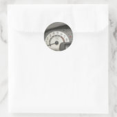 Sticker Rond Tableau de bord de voiture (Sac)