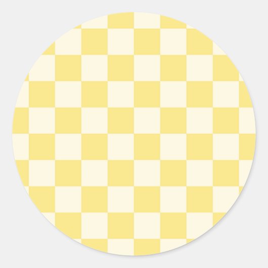 Sticker Rond Tableau de bord jaune (Devant)