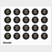 Sticker Rond Taco Derby À Moi Cinco De Mayo (Feuille)