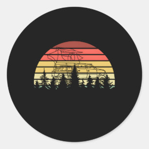Sticker Rond Taco Tacoma