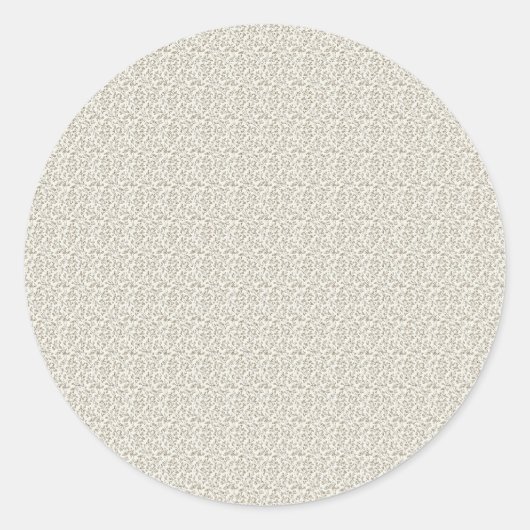 Sticker Rond Tactile 1940s Soft Mauve & Olive Primrose (Devant)