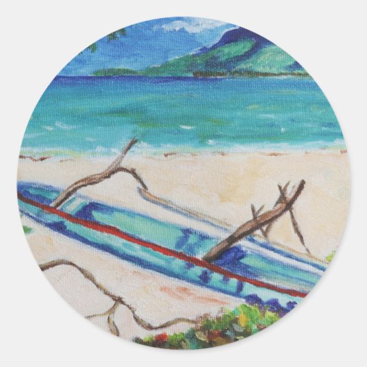 Sticker Rond Tahiti Oudéclenchement (Devant)