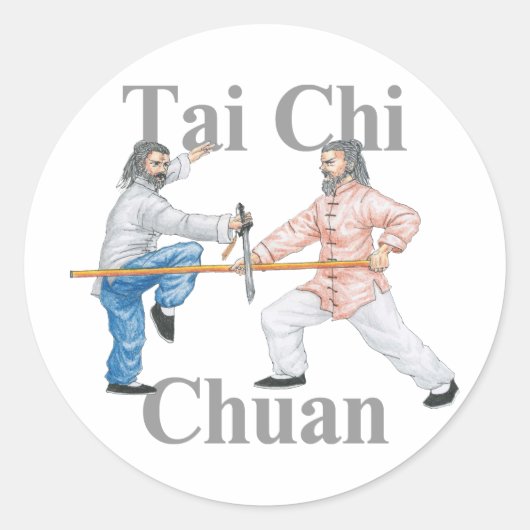 Sticker Rond Tai Chi Chuan (Devant)