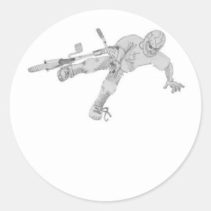 Sticker Rond Taillé