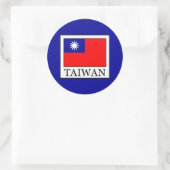 Sticker Rond Taïwan (Sac)