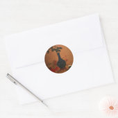 Sticker Rond Taïwan (Enveloppe)