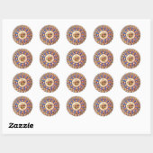 Sticker Rond Talavera Cinco (Feuille)