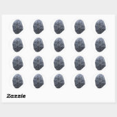 Sticker Rond Talisman de la série télévisée (Feuille)