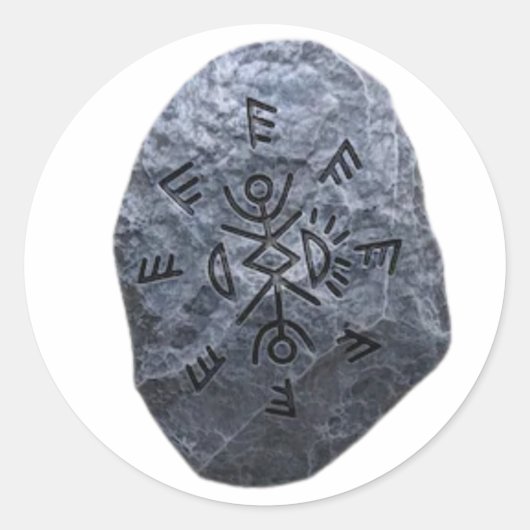 Sticker Rond Talisman de la série télévisée (Devant)