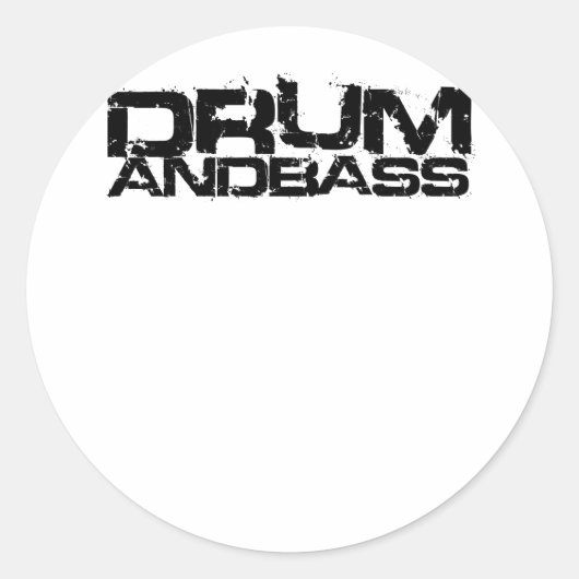 Sticker Rond Tambour et basse (Devant)