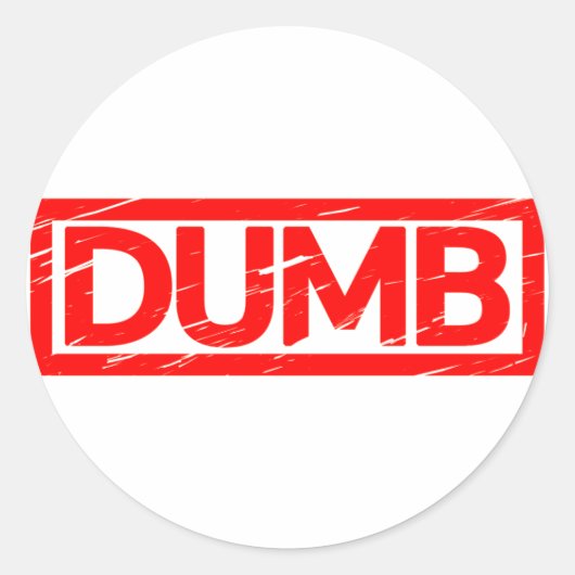 Sticker Rond Tampon (Devant)
