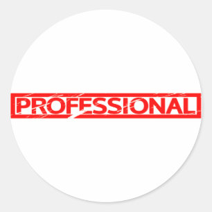 Sticker Rond Tampon professionnel