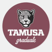 Sticker Rond TAMUSA Jaguars (Devant)
