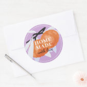 Sticker Rond Tangerine Citrus Entreprise Maison Botanique (Enveloppe)