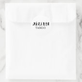 STICKER ROND TANGO (Sac)