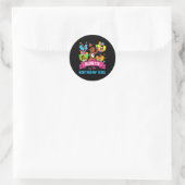 Sticker Rond Tante Gracie's Corner Birthday Dolls mignonne Part (Sac)