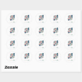 Sticker Rond TANUKI YOKAI Japonais (Feuille)
