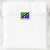 Sticker Rond Tanzanie (Sac)