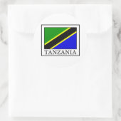 Sticker Rond Tanzanie (Sac)