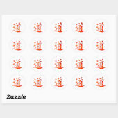 Sticker Rond Tao 1 (Feuille)