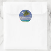 Sticker Rond Tao Tropical Palm (Sac)