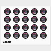 Sticker Rond Tap Dance Clogging Dance Tap Dancing (Feuille)