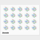 Sticker Rond Tap Dancing Sparkings (Feuille)