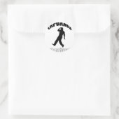 Sticker Rond tapdance (Sac)