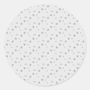 Sticker Rond Tapis Rond Floral Luxe Calme