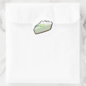 Sticker Rond tarte au citron vert (Sac)