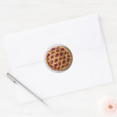 Sticker Rond Tarte aux cerises (Enveloppe)