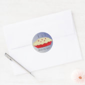 Sticker Rond Tartes maison (Enveloppe)