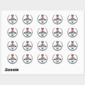 Sticker Rond Tartu (Feuille)