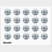 STICKER ROND T'AS DE LA GLACE ? (Feuille)