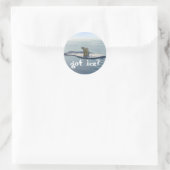 STICKER ROND T'AS DE LA GLACE ? (Sac)