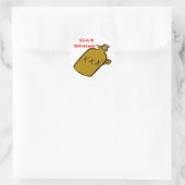 Sticker Rond T'As Shine ? (Sac)